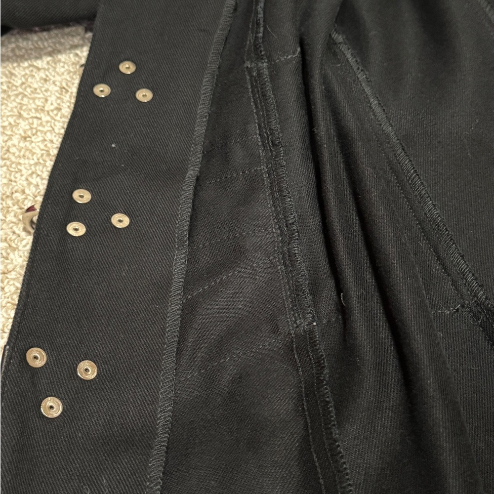 Redballs, Goth Emo Canvas Trench Coat Matrix NEO  Trinity women S - Picture 15 of 16
